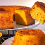 Bolo de Cenoura com Pêssego na Airfryer 2 Bolo de Cenoura com Pêssego na Airfryer