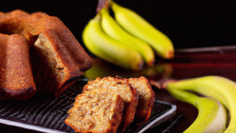 Bolo de Cenoura com Banana na Airfryer
