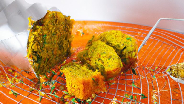 Bolo de Cenoura com Pistache na Airfryer