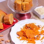 Bolo de Cenoura com Amêndoas e Mel na Airfryer 2 Bolo de Cenoura com Amêndoas e Mel na Airfryer