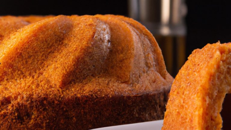 Bolo de Cenoura com Rum na Airfryer
