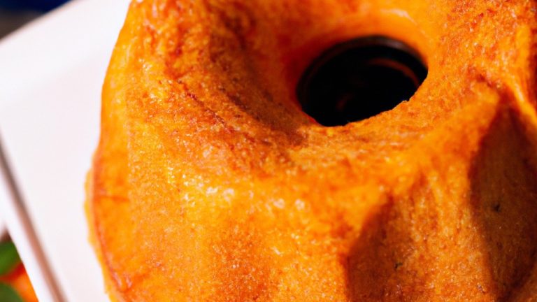 Bolo de Cenoura com Mascarpone na Airfryer