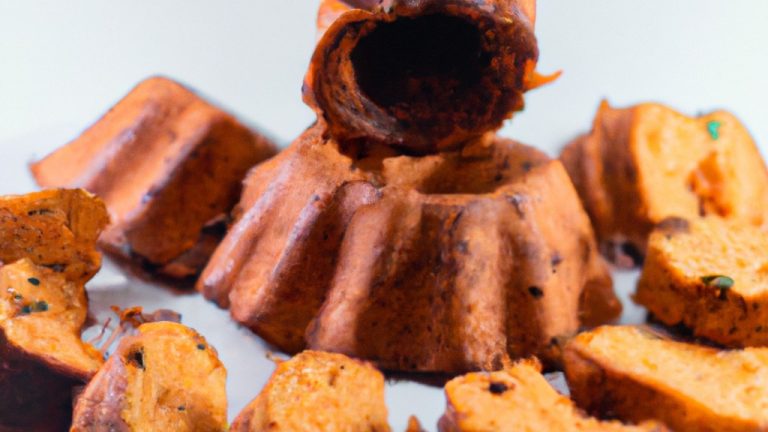Bolo de Cenoura com Nutella na Airfryer