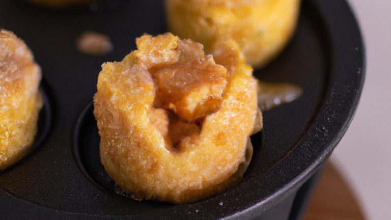 Pudim de Pão com Maçã na Airfryer