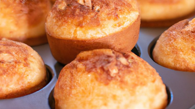 Pudim de Pão com Nozes na Airfryer