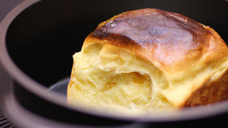Pudim de Pão com Vinho na Airfryer