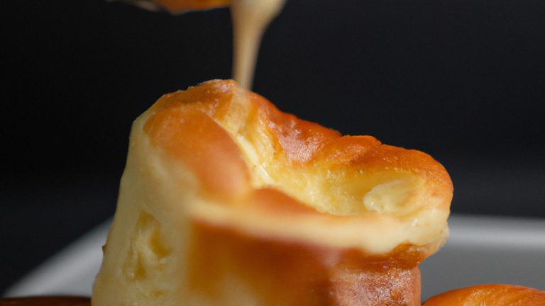 Pudim de Pão com Doce de Leite na Airfryer