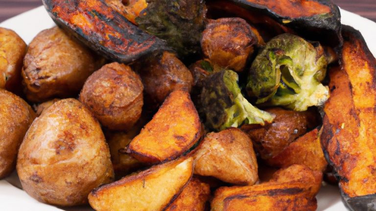 Legumes Assados na Airfryer