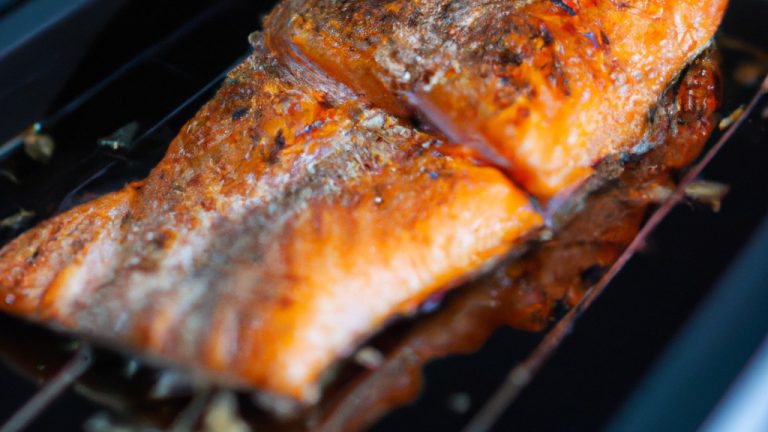 Salmão Grelhado na Airfryer