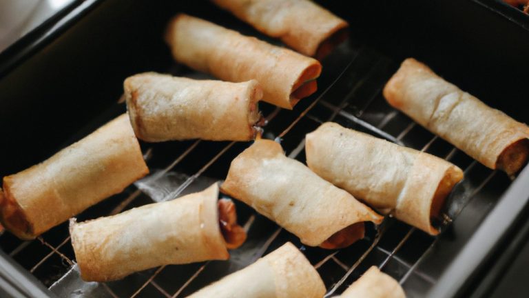 Rolinhos de Primavera na Airfryer