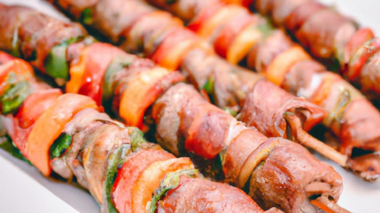 Espetinho de Carne na Airfryer