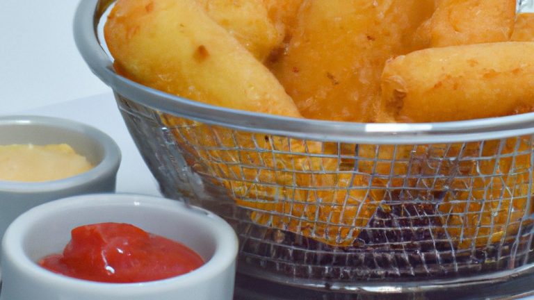 Tempurá na Airfryer