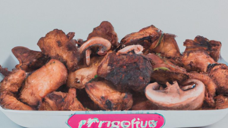 Cogumelos Grelhados na Airfryer
