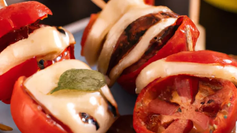 Descubra o segredo dos aperitivos Caprese em apenas 10 minutos!