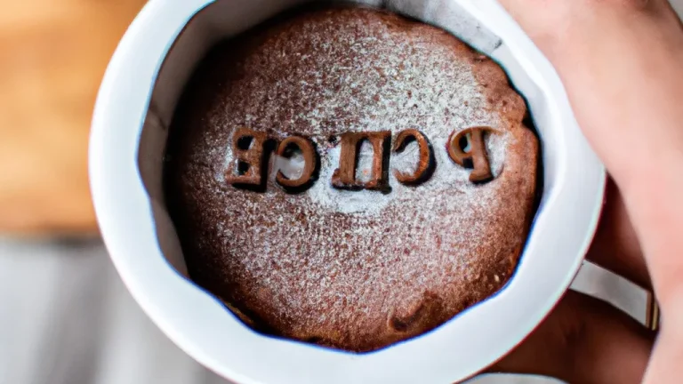 Chocolate na Airfryer: Descubra o segredo do bolo de caneca mais irresistível!
