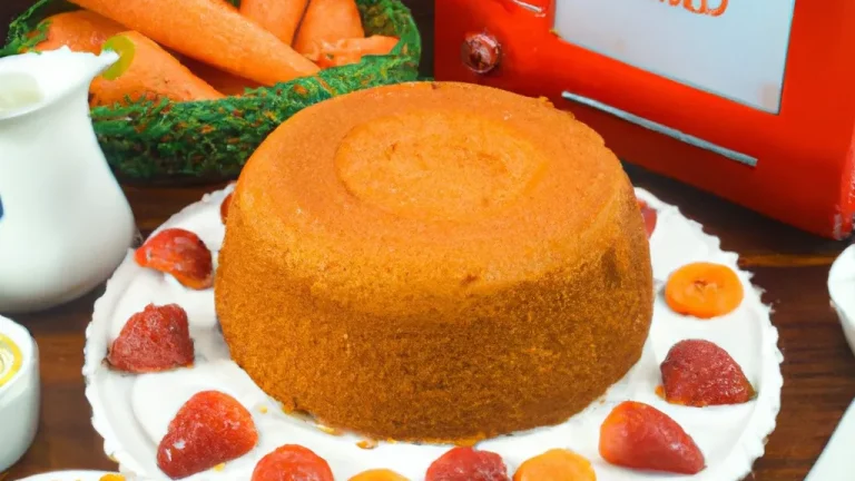 Desbloqueie o Segredo do Bolo Mágico de Cenoura na Airfryer