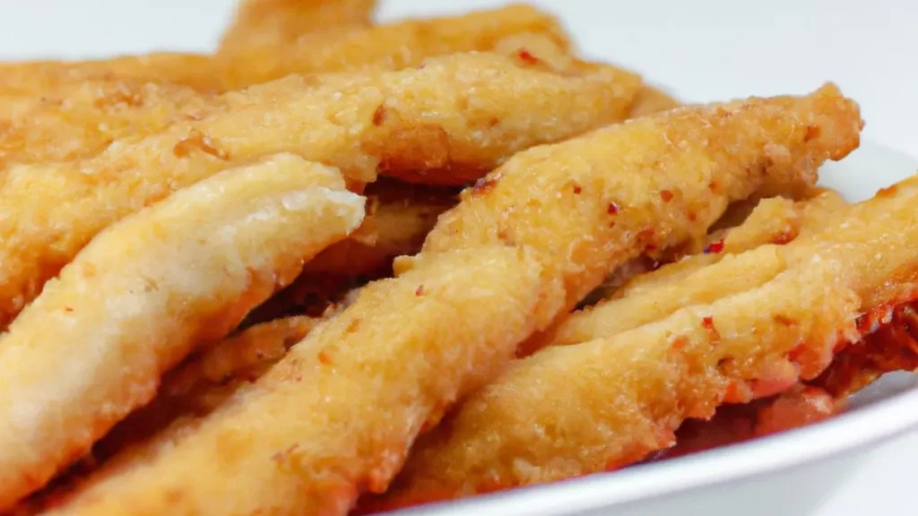 fil de peixe empanado frito na airfryer c5343996