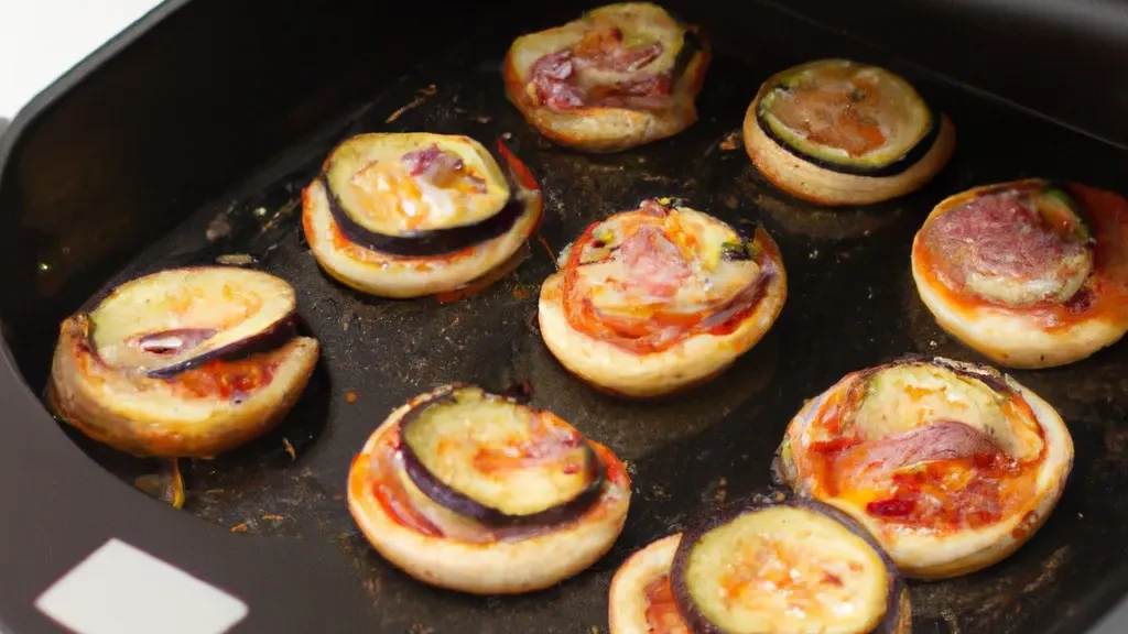 mini pizza de berinjela na airfryer receita com passo a passo 9cf20891