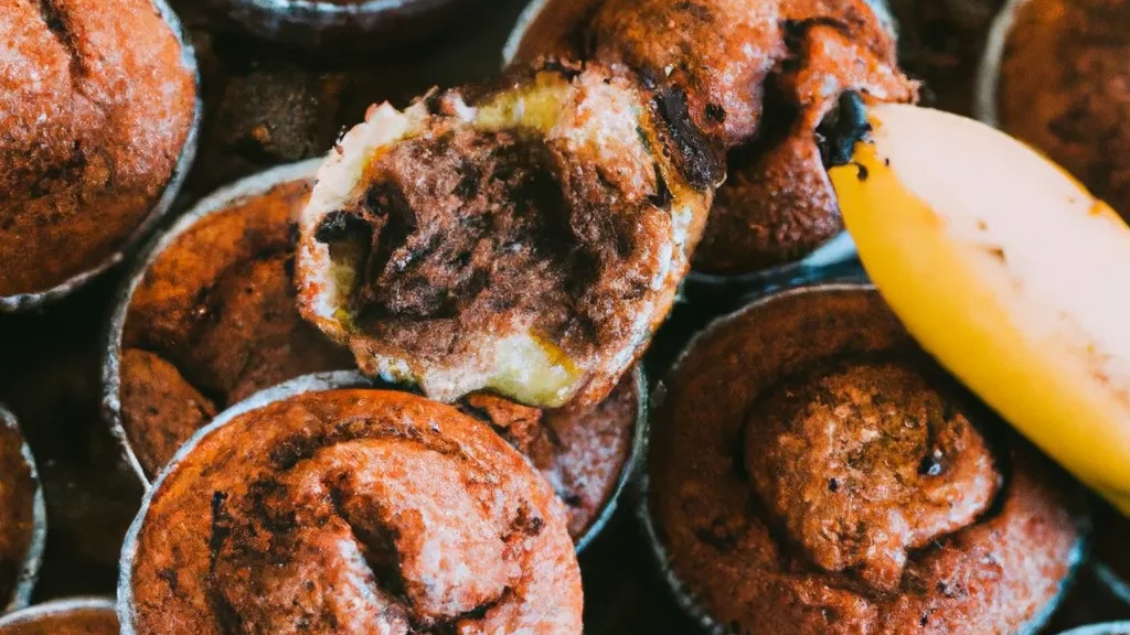 muffin de banana com chocolate na airfryer receita deliciosa 71801c8e