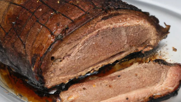 Picanha Suína Assada de Forma Saudável Revoluciona Cozinhas!