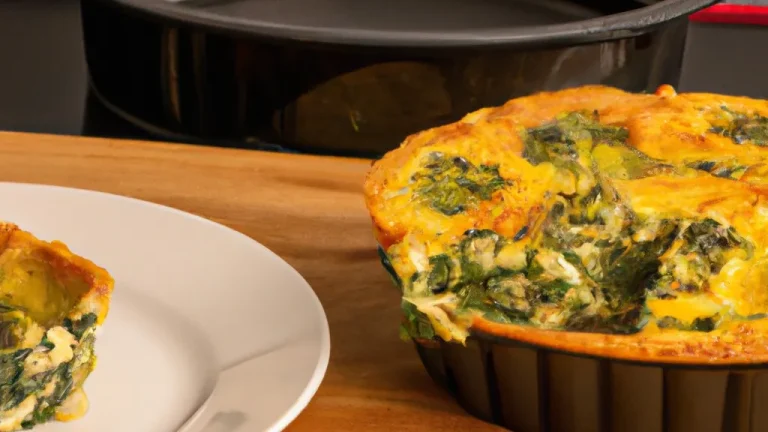 Descubra o segredo da quiche perfeita em 20 minutos com apenas 5 Ingredientes