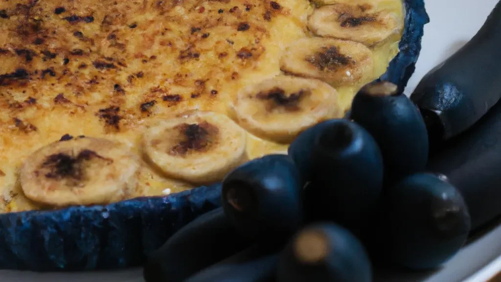 torta de banana na airfryer receita com mirtilo fica uma del cia 0ed25246