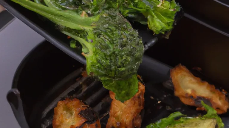 Airfryer surpreende: Verduras crunchy sem óleo, até brócolis e couve-flor!