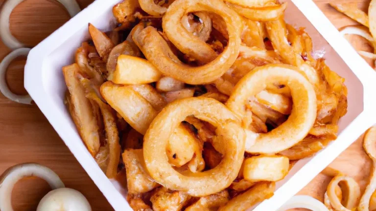 Como fazer batatas fritas e anéis de cebola irresistíveis na Airfryer em minutos!