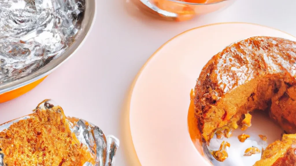 bolo de cenoura com calda de laranja na airfryer 981a9272