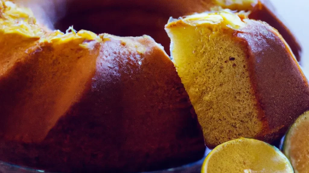 bolo de lim o pequeno receita r pida e muito f cil de fazer 615abe88