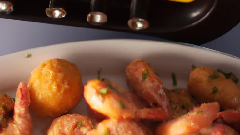 Como fazer camafeu de camarão na airfryer sem culpa nem complicações