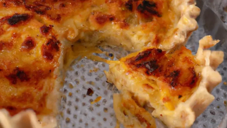 Como fazer o segredo da quiche perfeita ser revelado com o Airfryer?