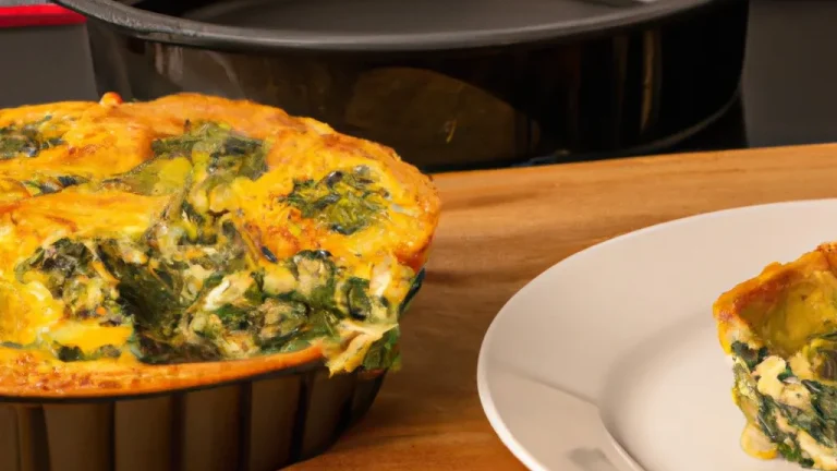 Como Fazer Quiche de Espinafre Na Airfryer em 20 Minutos!